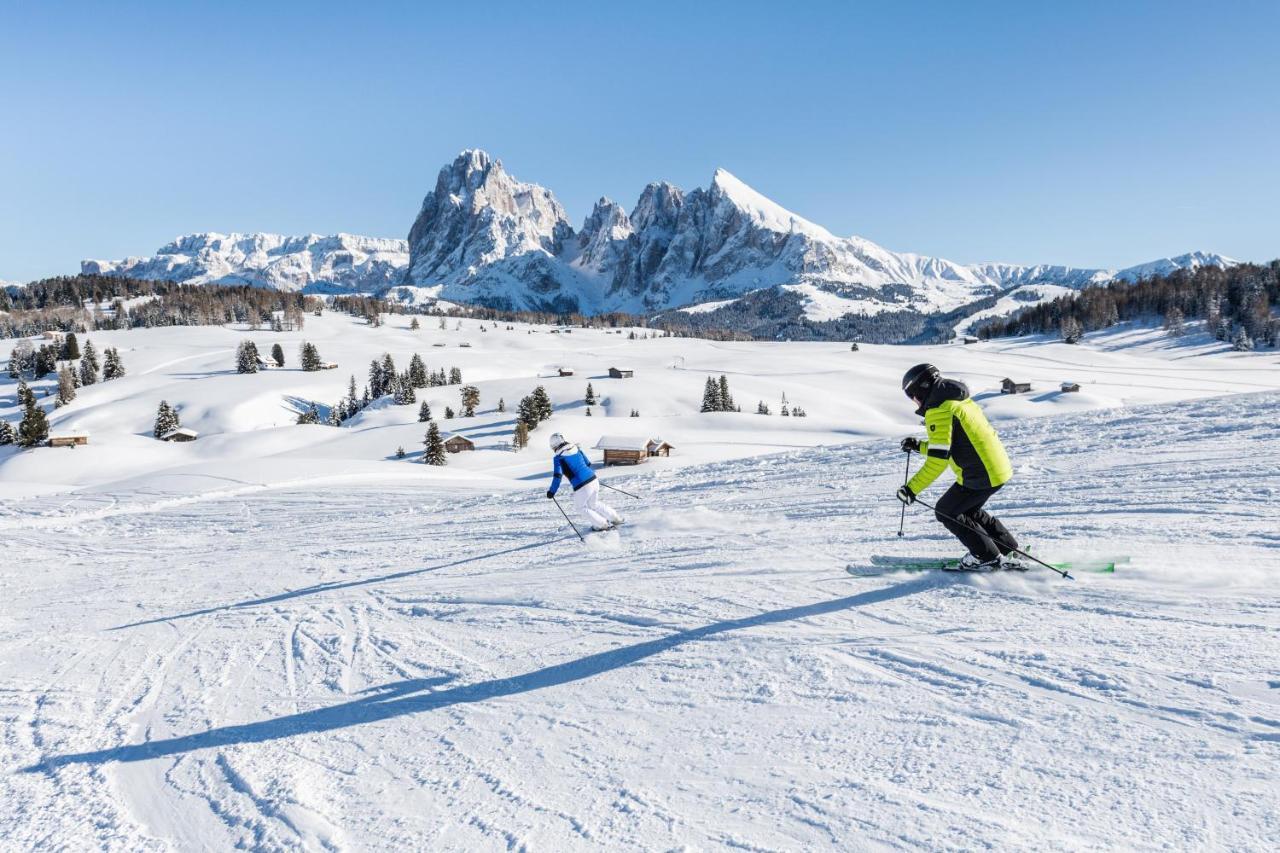 Brunelle Seiser Alm Lodge Bagian luar foto