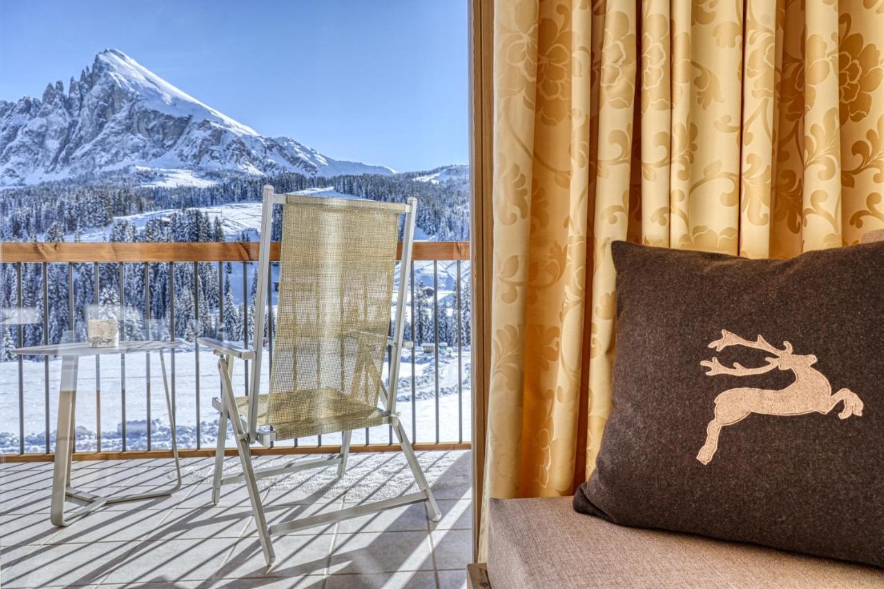 Brunelle Seiser Alm Lodge Bagian luar foto
